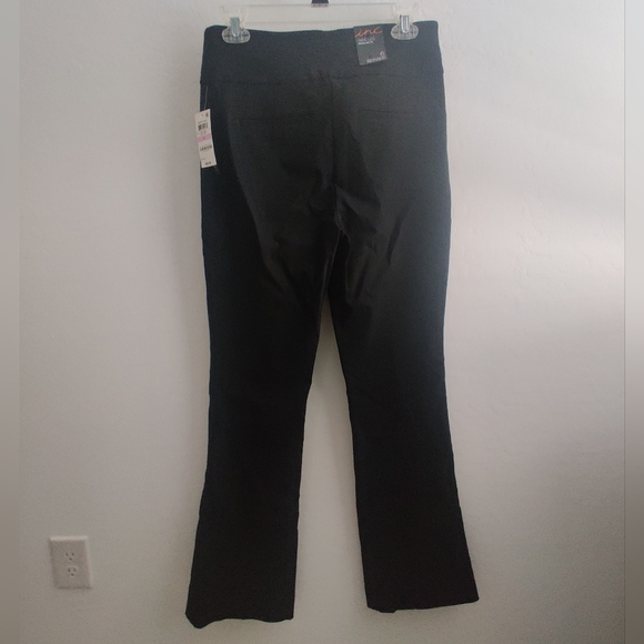 🆕 INC International Concepts black Wide Leg regular fit business casual pants_6 - Picture 4 of 10